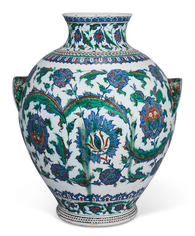 2020_CKS_18371_0010_001(an_impressive_iznik-style_pottery_vase_ulisse_cantagalli_florence_ital)