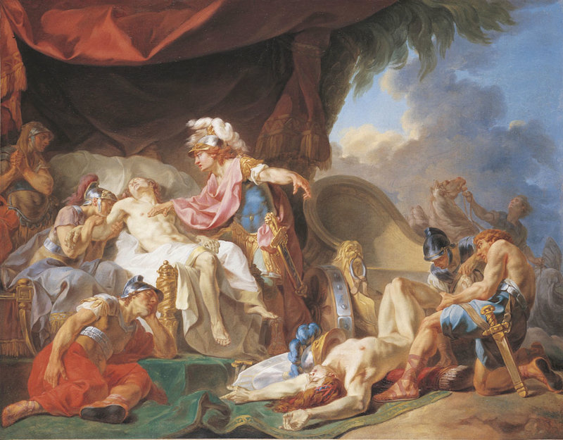 1:1769 - Achille dépose le cadavre d'Hector aux pieds de celui de Patrocle, 1er Gd