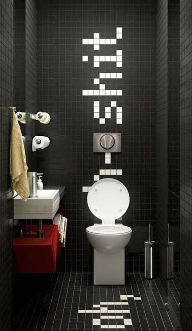 carrelage-deco-design-noir-et-blanc-dans-les-toilettes