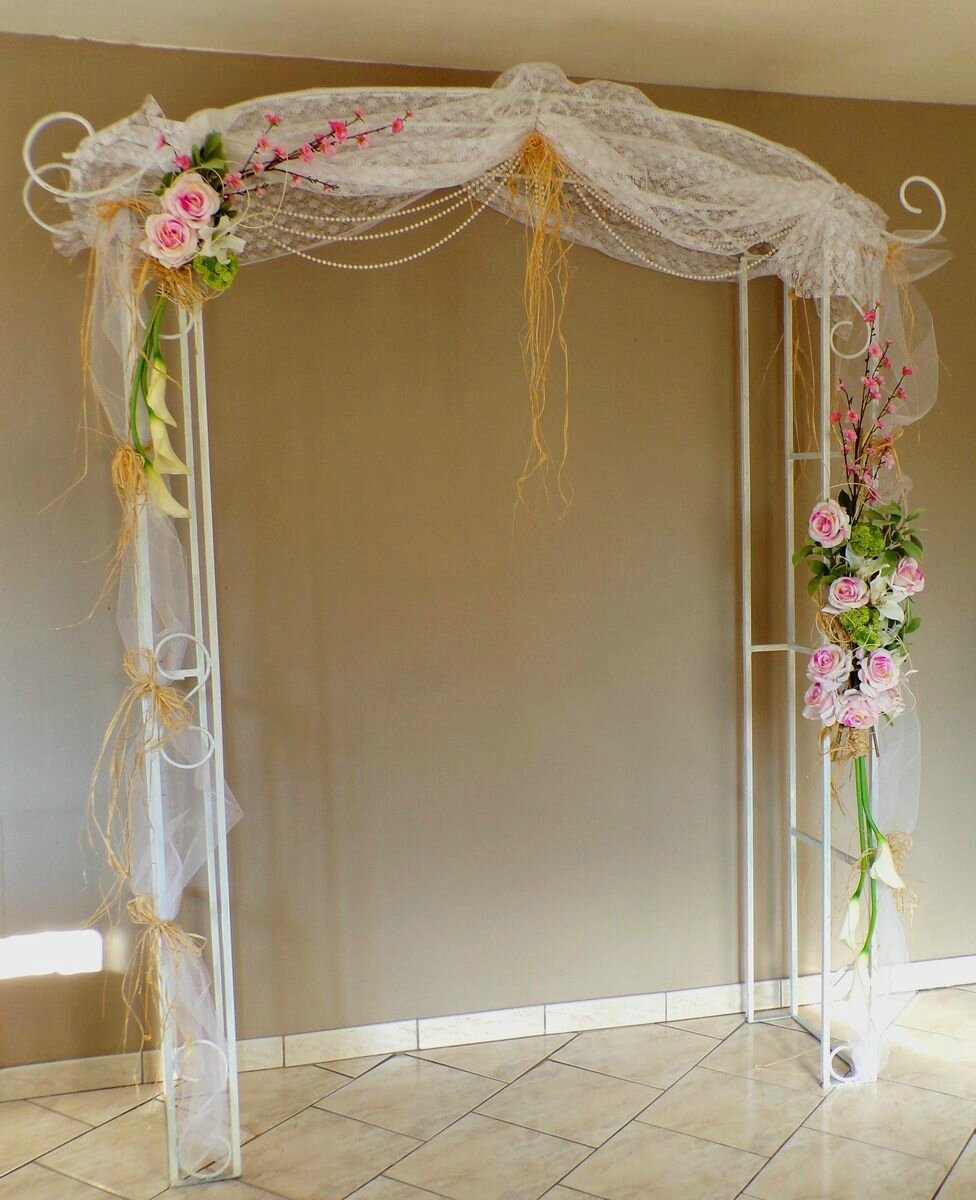 Arche de mariage florale location Douce Fantaisie