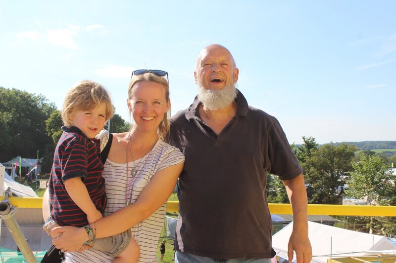 Glastonbury festival 23 juin 2015 Emily Michael Eavis