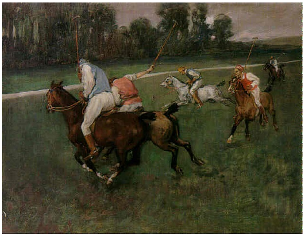 Jeanniot, Joueurs de polo