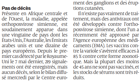 2022 05 28 SO Variole du singe premières vaccinations en France3