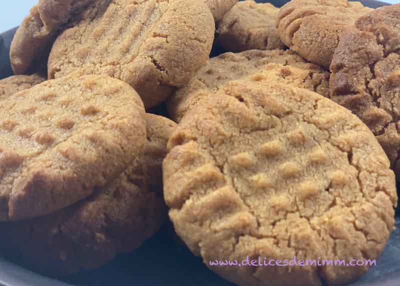 Cookies au beurre de cacahuètes en 3 ingrédients seulement 5