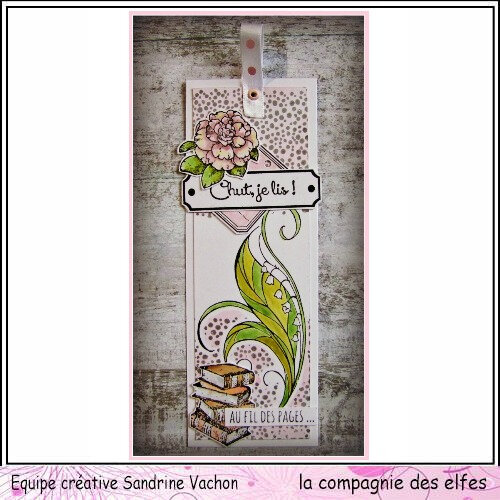 Marque page MUGUET Sandrine VACHON (1)