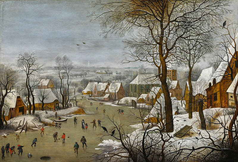 1323px-Pieter_Brueghel_II_-_Winter_Landscape_with_a_Bird_brueghel le jeune