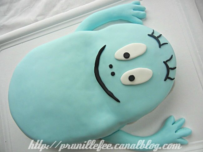 barbapapa barbibul cake gateau pâte à sucre prunillefee