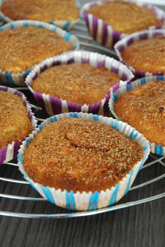 muffins pomme cannelle miel