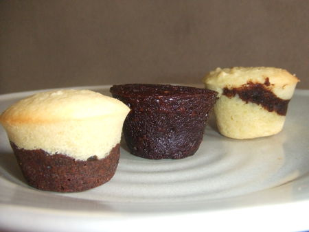 Cakes choco-pralin/amandes Cakes choco-pralin/amandes