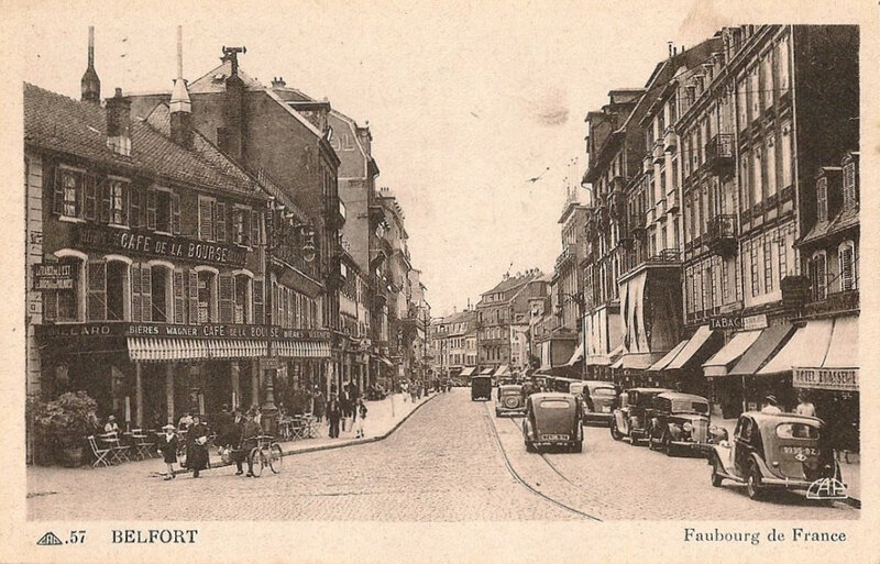 Belfort CPA Fbg France n°6 Entrée 1930 JM