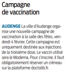 2022 01 18 SO Campagne de vaccination