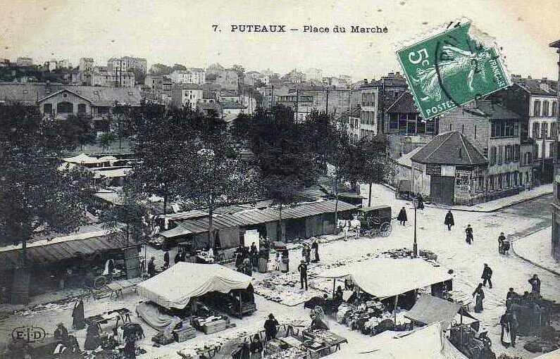 1917-08-24 _puteaux-place-du-marche-tres-bon-etat