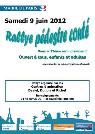 flyer rallye conté recto