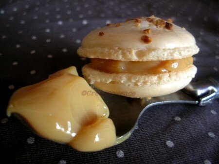 Macarons Dulce de leche recettes Dulche de leche à la vanille