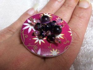 Bague Purple 4