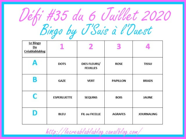 Bingo CBBB 19Juillet