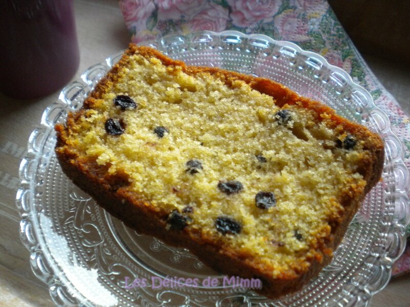 Cake au sirop d’érable et aux myrtilles 4