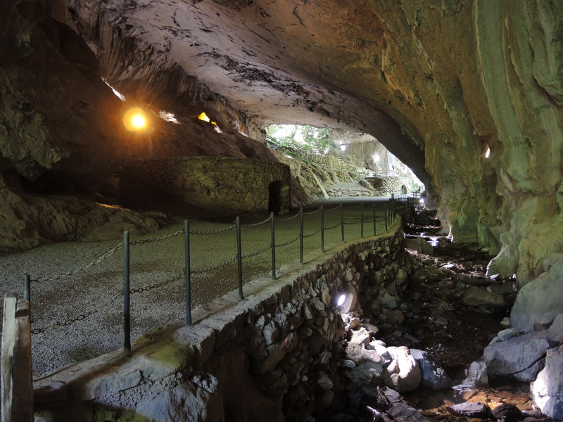 Zugarramurdi, la grotte, intérieur (Espagne)