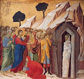 280px-'The_Raising_of_Lazarus',_tempera_and_gold_on_panel_by_Duccio_di_Buoninsegna,_1310–11,_Kimbell_Art_Museum