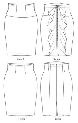 Soma Patterns - FloriAnn Skirt