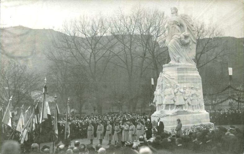 1924 11 30 Belfort CPhoto Inauguration Monumt aux Morts 4Fi729 R