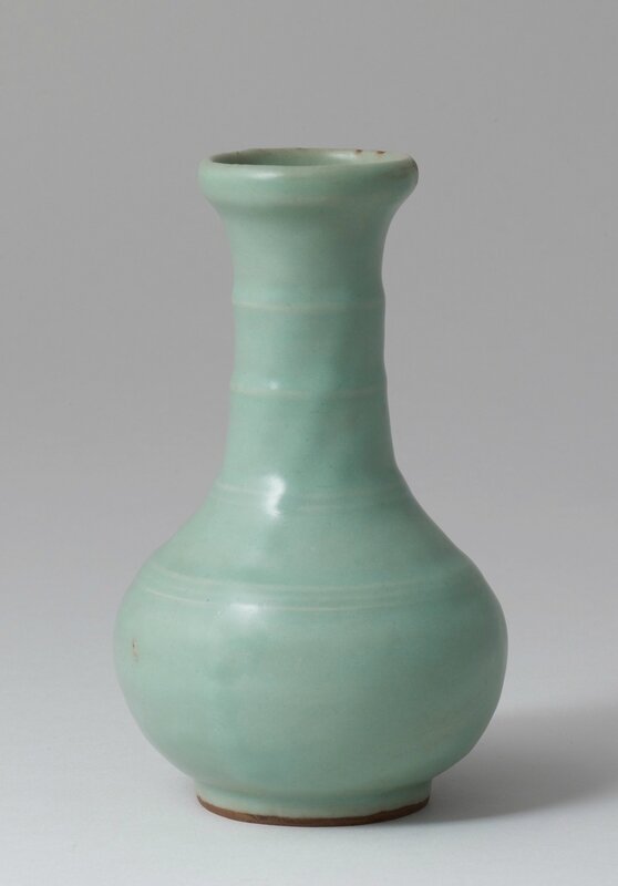 Longquan Celadon Vase with Bamboo Neck, Southern Song Dynasty