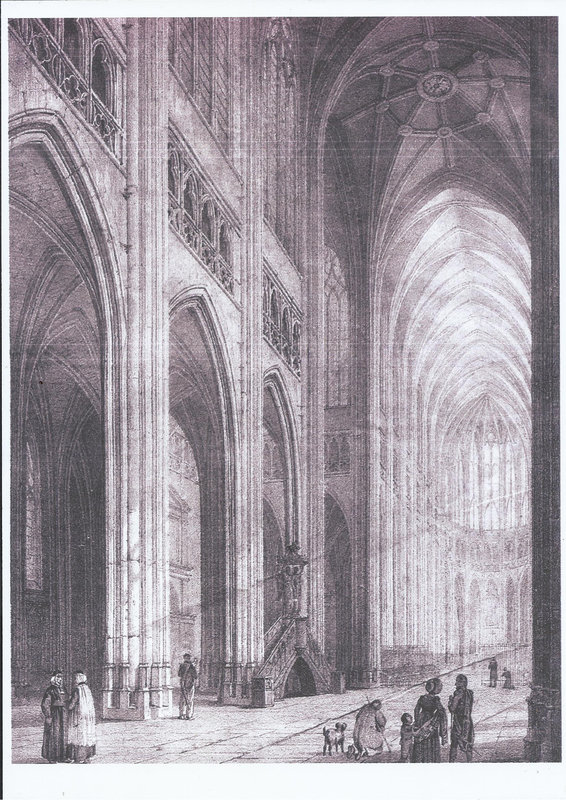 Cathédrale d'Orléans- vue dans mon rêve