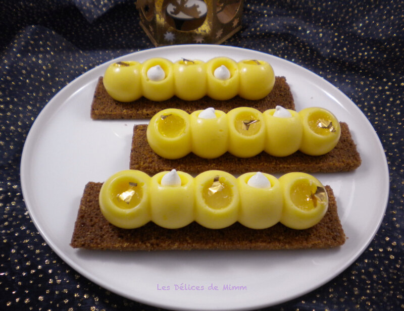Petites bûches individuelles façon tarte au citron 7