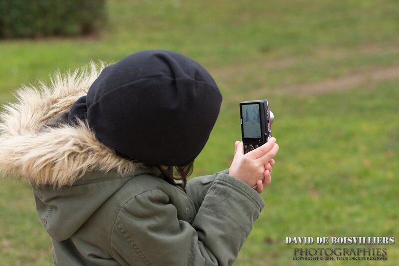 Fifille en pleine action ...