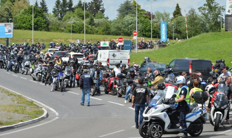 MANIF MOTARDS LIMOGES 8