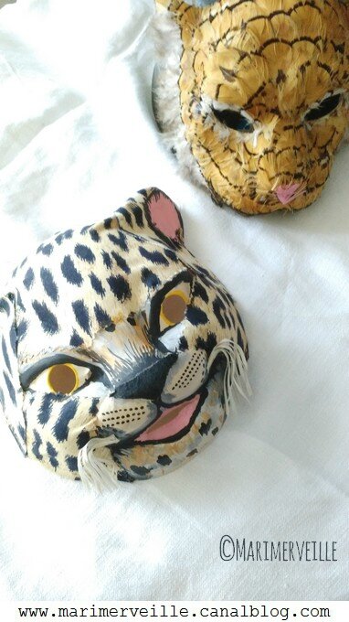 collection masques fauves Marimerveille