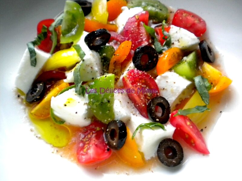 Tomates-mozza à ma façon 6