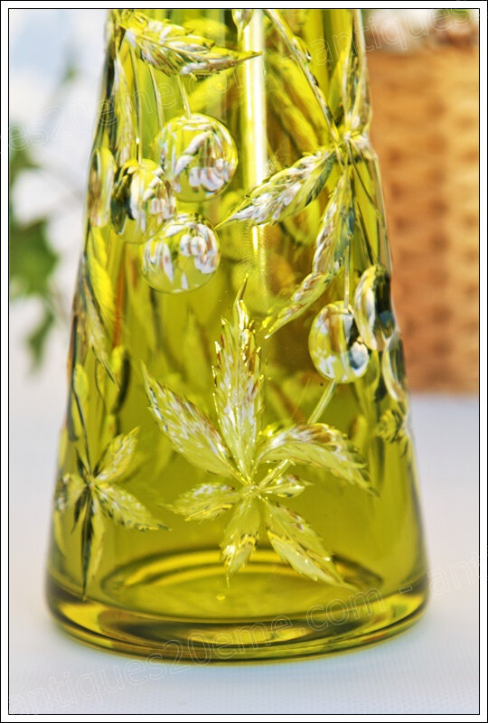Rare carafe cristal Baccarat Fantaisie
