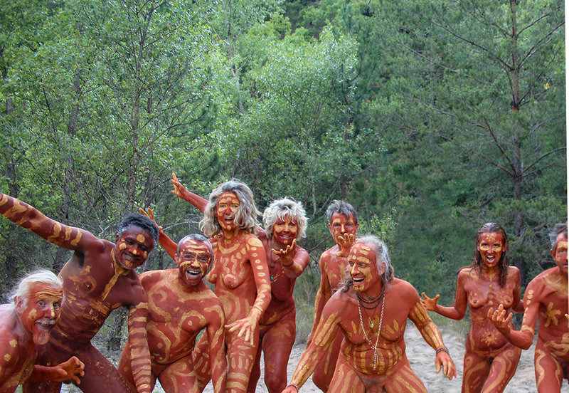 Peintures Peuples premiers 1 groupe
