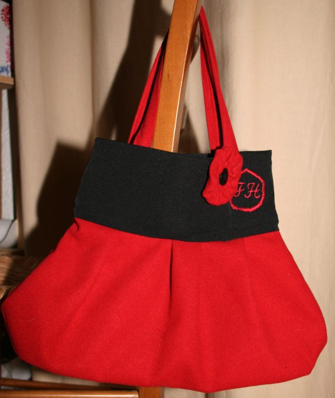 Sac boule fait par LILOU