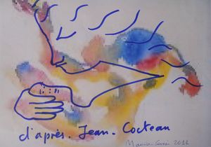 Dessins d'après jean Cocteau horizontal 002