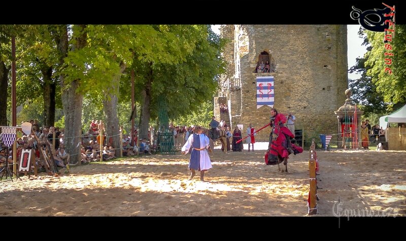 Tournoi de Chevalerie, les Chevaliers de Mélusine - Amaury II Lusignan contre Foulque Nerra (1)