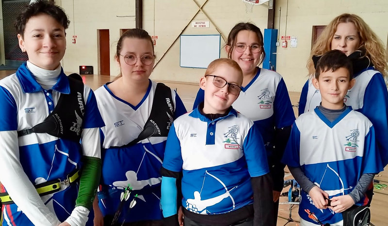 ARCHERS TROIS-RIVIÈRES CHAMPIONNAT AISNE 2024 groupe