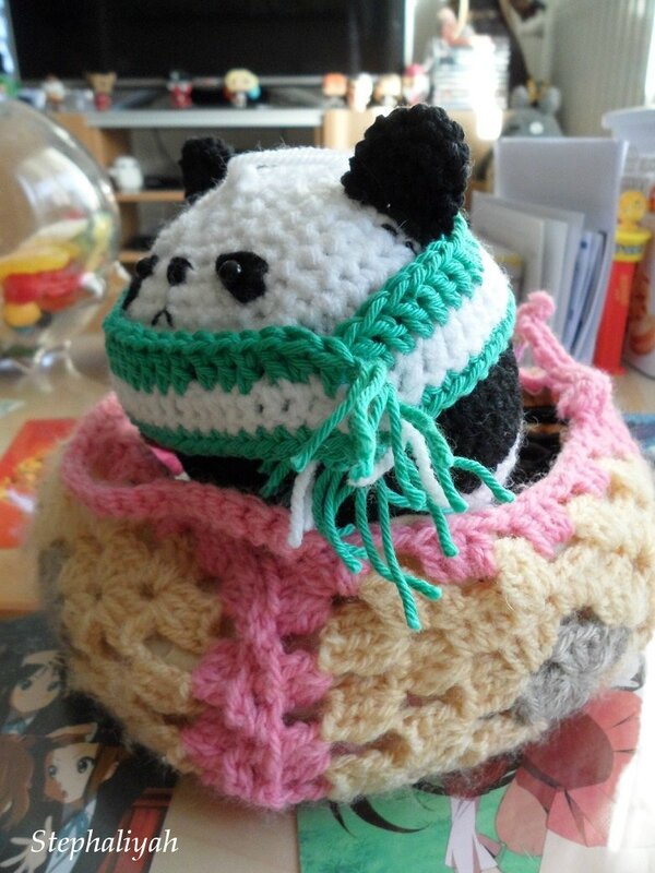 Petit panda crochet - 3