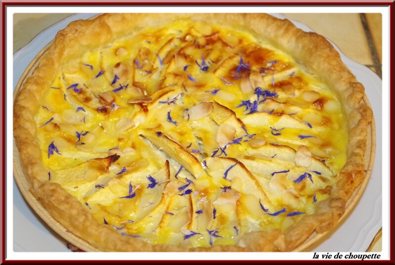 tarte pommes pâte feuilletée maison-10