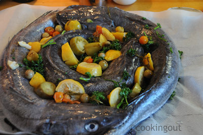 La cuisine des Smalas : le plat principal colinot aux citrons confits et au four recettes Blueberry crumbs bars