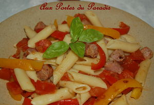 Penne_aux_poivrons_et___la_chair_de_saucisse_008