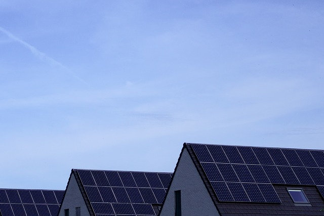 Des toitures avec panneaux photovoltaïques 