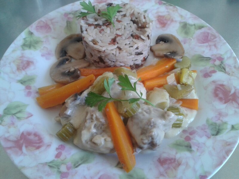 BLANQUETTE de veau ( chef CUSTOS)