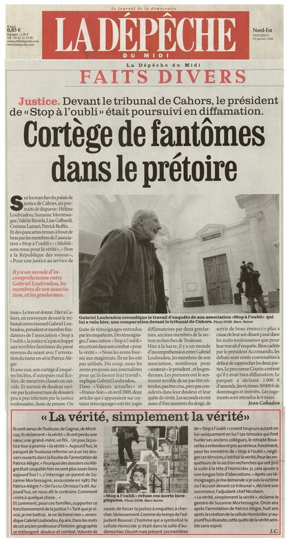 GABRIEL mise en examen compte rendu 25 jan 08 web