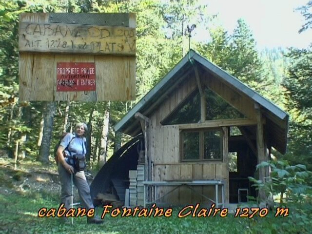 cabane de Fontaine Claire