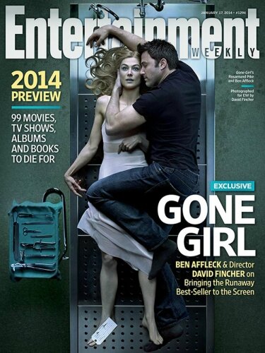 Gone girl (couverture Entertainment Weekly)