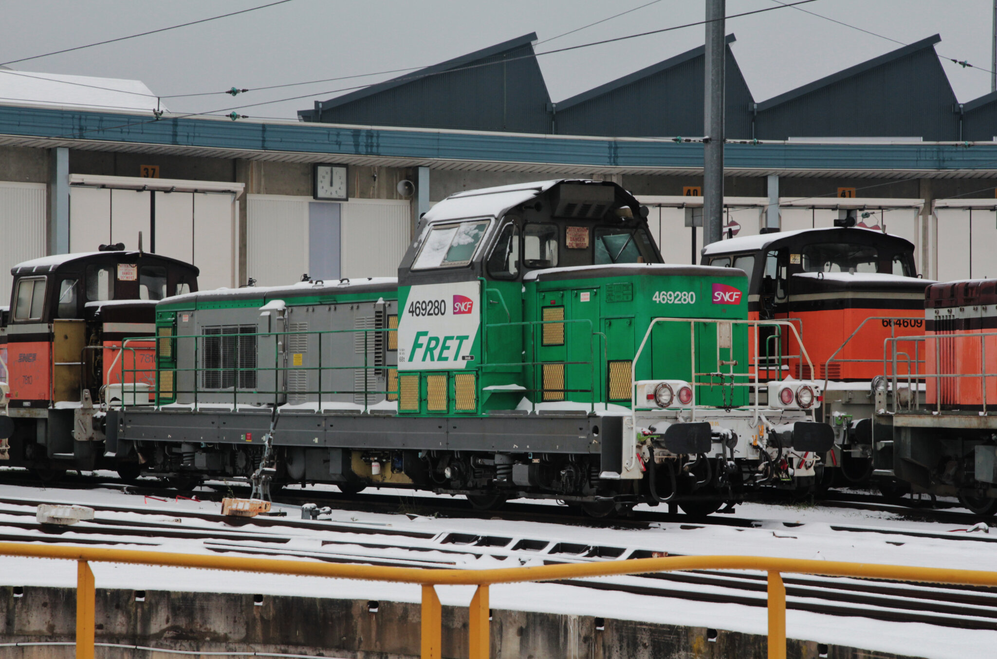 BB 69280, dépôt de Bordeaux
