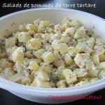 Salade de pommes de terre tartare