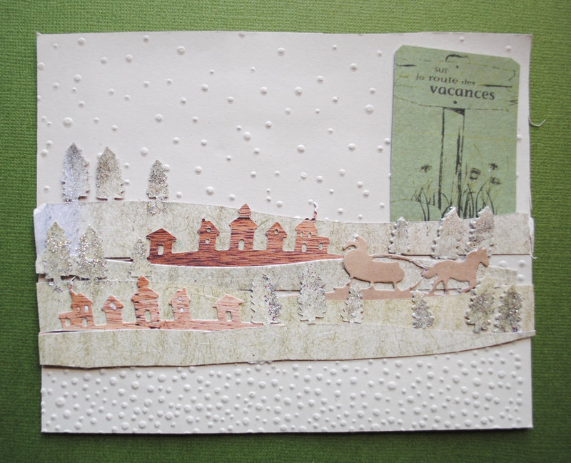 carte hiver de Daisy